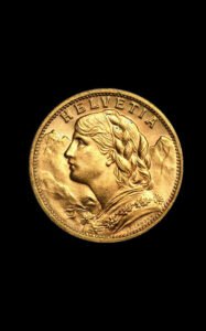 20 Swiss Francs Helvetia Gold Coin