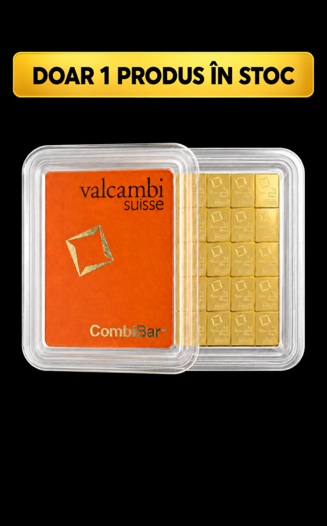 Valcambi CombiBar Gold Bar 50 x 1g, 24K, 999.9‰