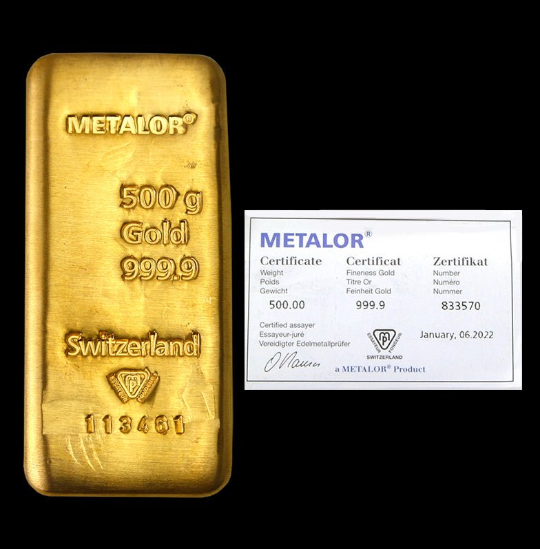 Lingou 500 g Metalor