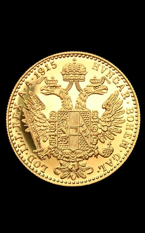 4 Ducat Franz Joseph gold coin - back