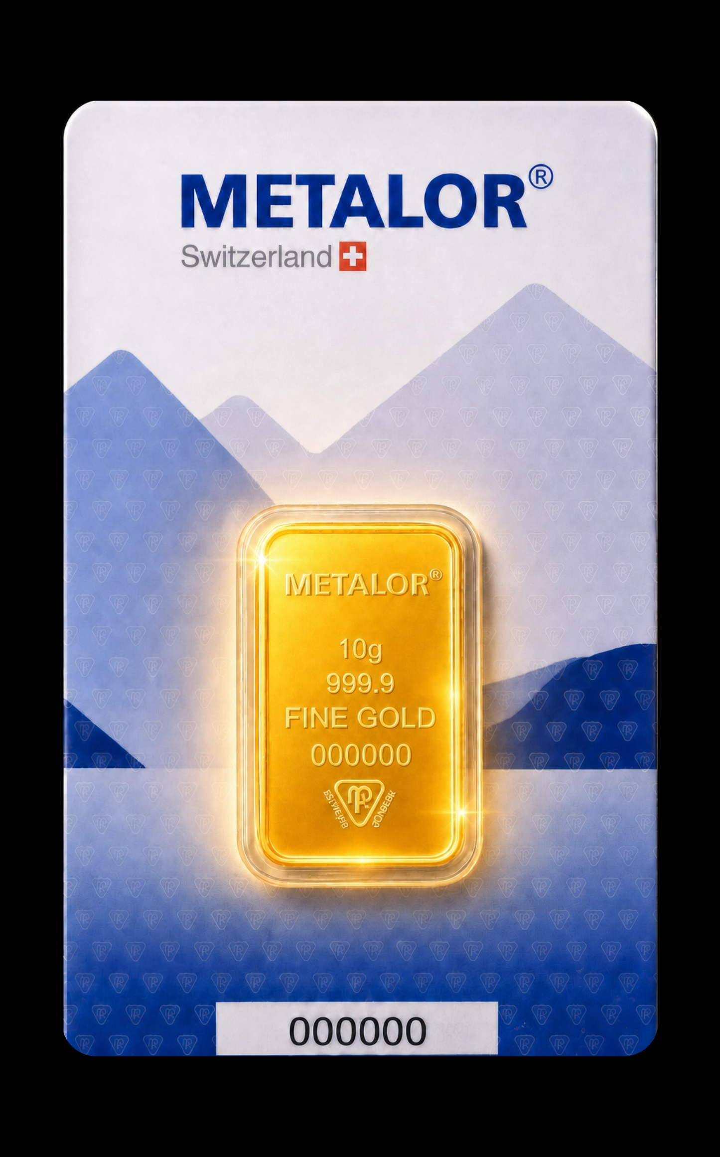 Lingou din aur 10 g Metalor - fata